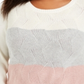 Charter Club Women's Plus Striped Sweater White Size 3X