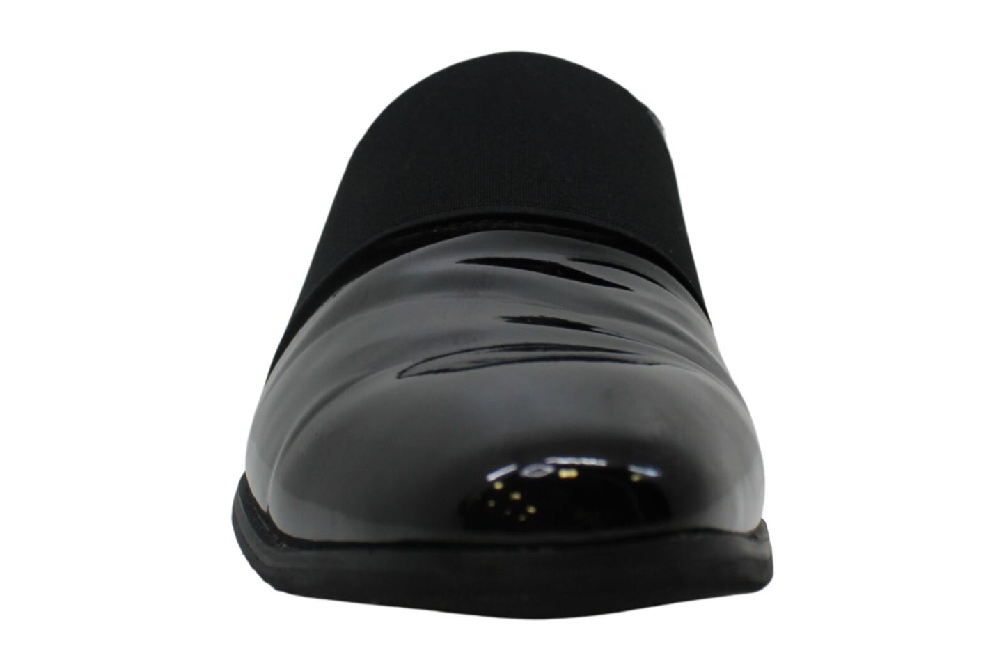 INC International Concepts Men's Kain Patent Loafers Black