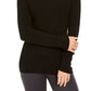 Style & Co Ribbed Turtleneck Sweater Black Size S