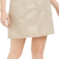 Karen Scott Women's Woven Skort Brown Size 6