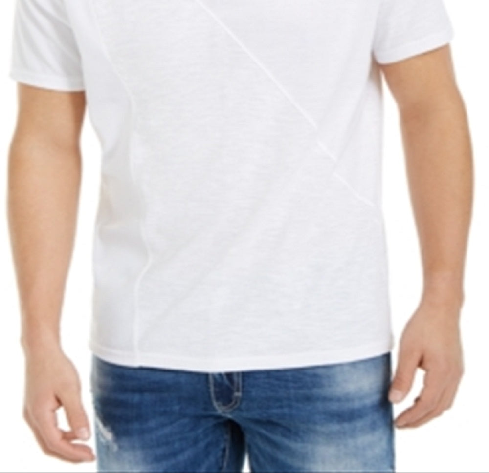 INC International Concepts Men's Fountain Polo Shirt White Size Small