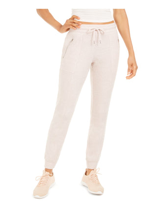 Ideology Women's Heather Pants Pink Size Medium