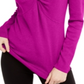 INC International Concepts Women's Mock Neck Keyhole Twist Sweater Pink Size X-Small