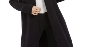 INC International Concepts Women's Duster Cardigan Black Size X-Large