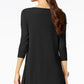 Alfani Women's High Low Tunic Black Size M