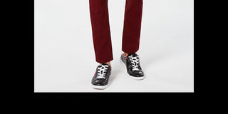 INC International Concepts Men's Moto Stretch Skinny Jeans Wine Size 40X30