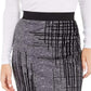 Alfani Women's Flocked Pencil Skirt Black Size XX-Large