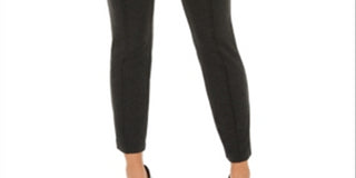 Alfani Women's Ponte Slim Fit Skinny Pants Gray Size 12