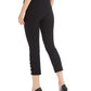 Alfani Women's Button Trim Pants Black Size 2Petite