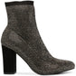 Material Girl Women's Baybe Sock Booties Black Size 9 M