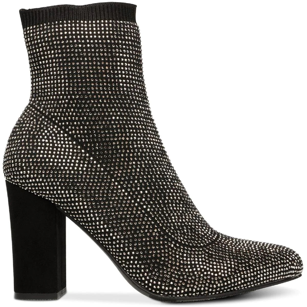 Material Girl Women's Baybe Sock Booties Black Size 9 M