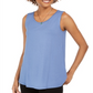 Style & Co Women's Swing Fit Tank Top Blue Size XX-Large