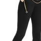 INC International Concepts Women's Solid Straight Leg Wear to Work Pants Black Size 18