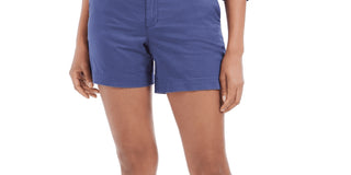 Style & Co Women's Blue Chino Shorts Size 4