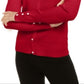 INC International Concepts Women's Puff Sleeve Cardigan Red Size XX-Large
