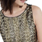 INC International Concepts Women's Gold Sequined Tank Top Size Petite-Medium