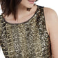 INC International Concepts Women's Gold Sequined Tank Top Size Petite-Medium