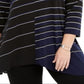 Alfani Women's Plus Printed High Low Tunic Blue Size 0X