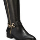 Thalia Sodi Women's Vigi Wc Faux Leather Riding Boots Black Size 10