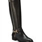 Thalia Sodi Women's Vigi Wc Faux Leather Riding Boots Black Size 10