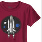 Epic Threads Toddler Boy's Spaceship T-Shirt Red Size 2T