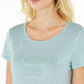 ID Ideology Women's Future Fitness Workout T-Shirt Green Size Medium