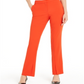 Alfani Women's Split Hem High Rise Bootcut Pants Red Size 10