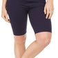 Style & Co Women's Yoga Bike Shorts Blue Size Small