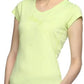 ID Ideology Women's Essentials Rapidry Heathered Performance T-Shirt Yellow Size Medium