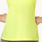ID Ideology Women's Keyhole Back Tank Top Yellow Size Small