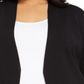 Alfani Women's Full Needle Sweater Coat Black Size 2X