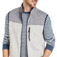 Club Room Men's Colorblock Fleece Sweater Vest Gray Size XX-Large