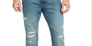 Sun + Stone Men's Straight Fit Knickerbocker Jeans Blue Size 34X32