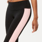 ID Ideology Women's Essentials Colorblocked Cropped Leggings Black Size Large