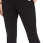Style & Co Women's Cotton Bootcut Chino Pants Black Size18