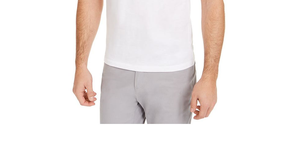 Alfani Men's Twill Striped Polo Shirt White Size XX-Large