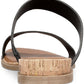 Sun + Stone Women's Easten Slide Sandals Black Size 9.5M