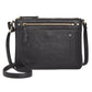 INC International Concepts Women's Riverton East West Crossbody Black Size Regular