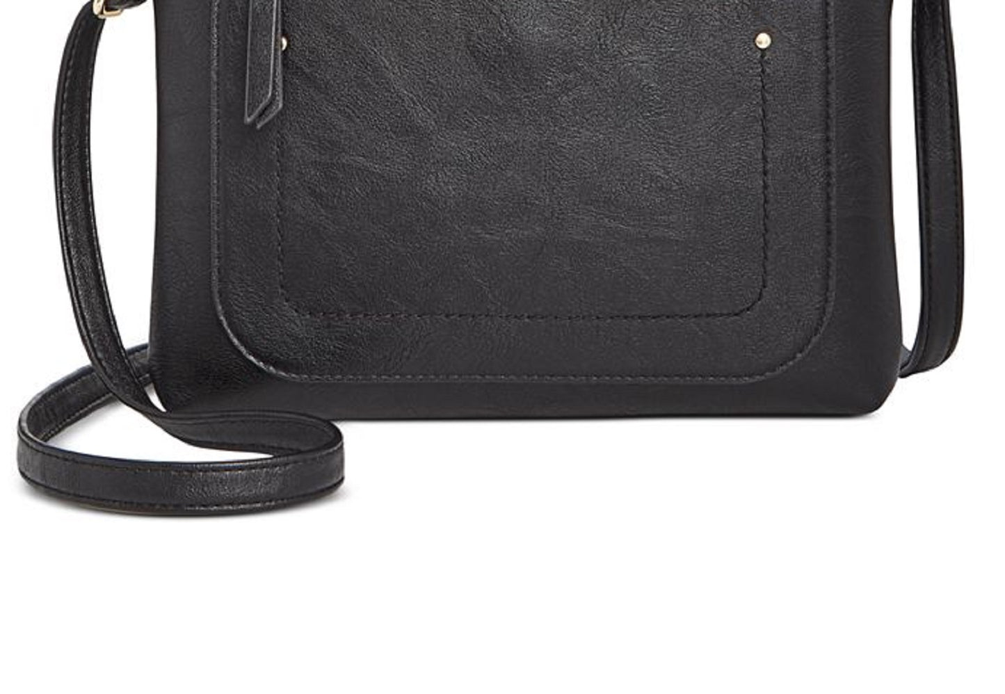 INC International Concepts Women's Riverton East West Crossbody Black Size Regular