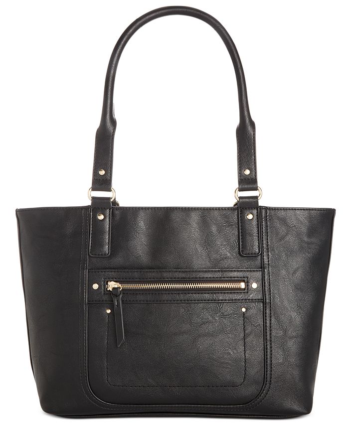 INC International Concepts Women's Riverton Shopper Black Size Regular