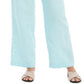 Charter Club Women's Linen Drawstring Waist Pants Blue Size Medium