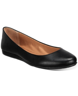 Sun + Stone Women's Eliana Flats Black Size 5.5