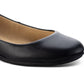 Sun + Stone Women's Eliana Flats Black Size 6 M