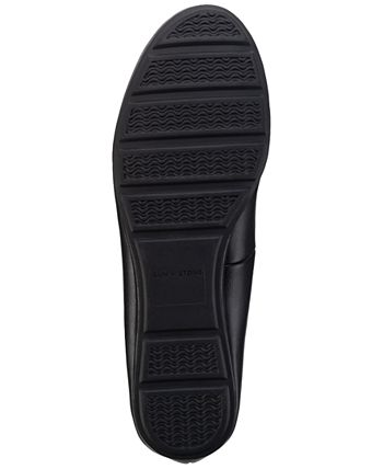 Sun + Stone Women's Eliana Flats Shoes Black Size 7 M