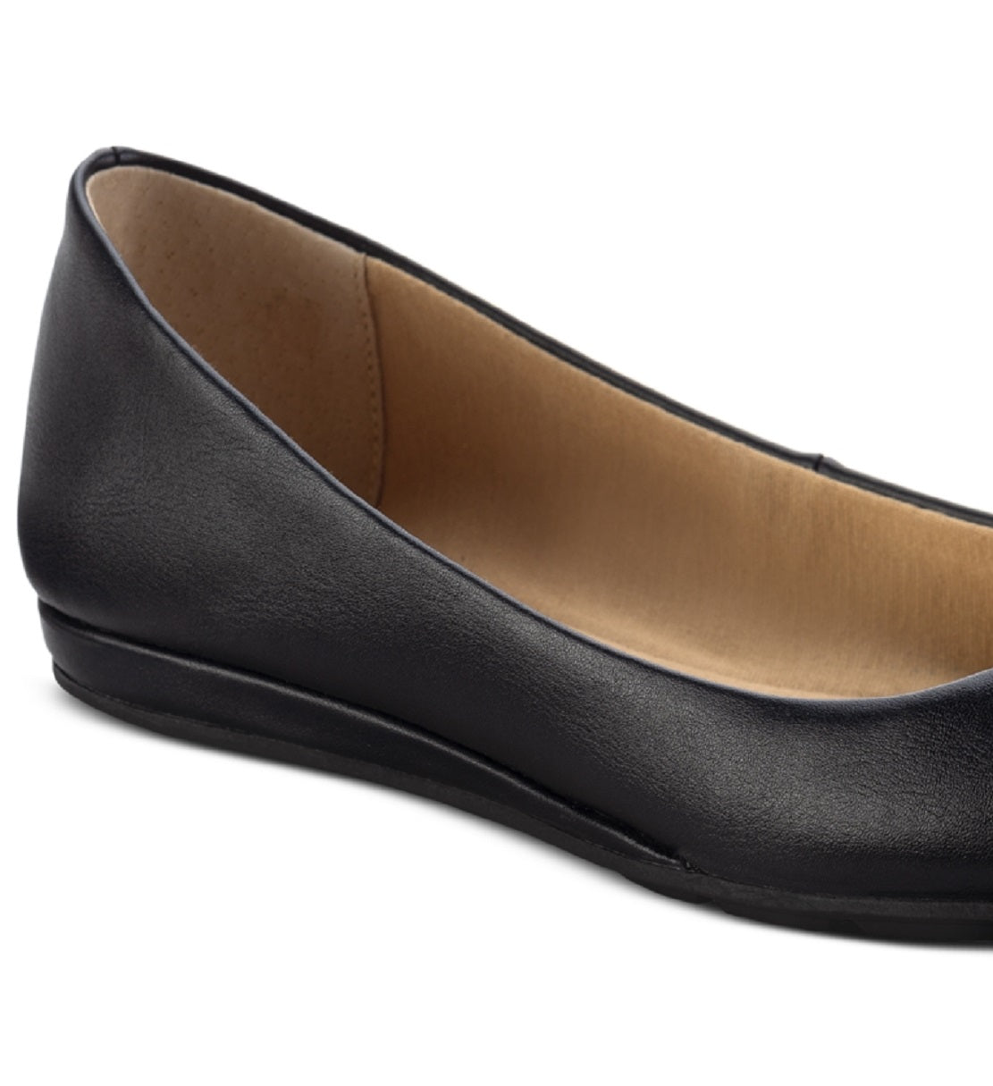 Sun + Stone Women's Eliana Flats Black Size 9.5M