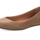 Sun + Stone Women's Eliana Flats Brown Size 9.5M