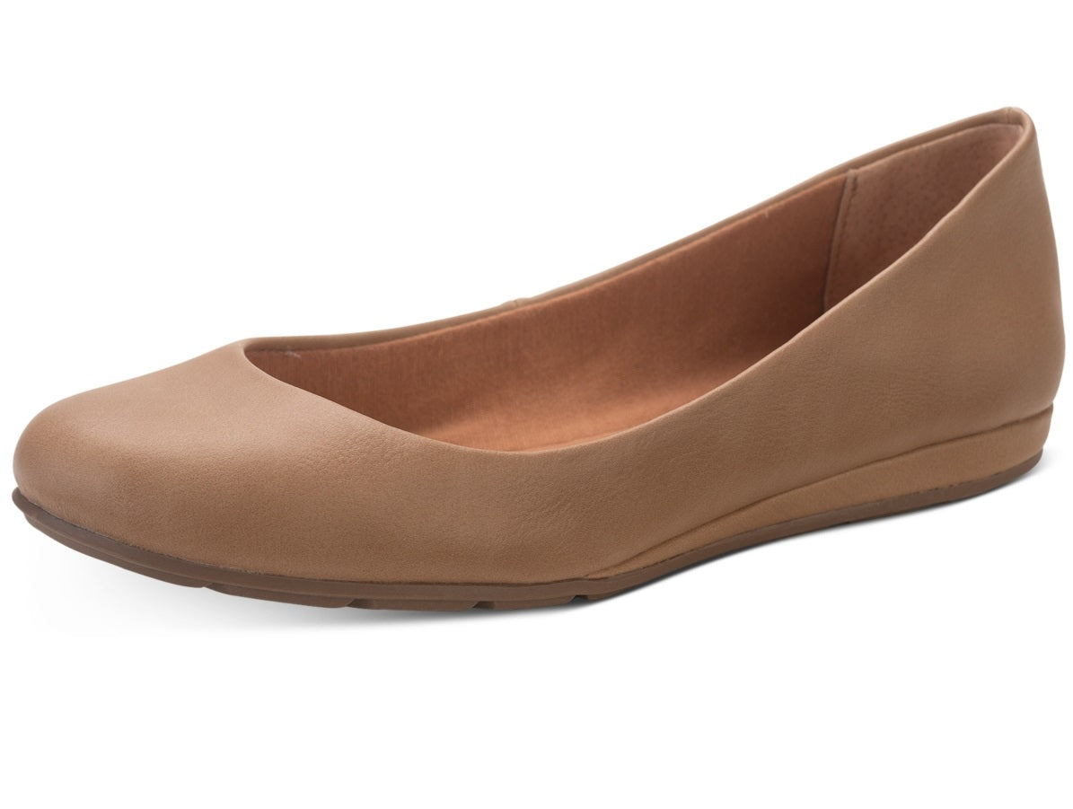 Sun + Stone Women's Eliana Flats Brown Size 9.5M
