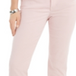 Style & Co Women's High Cuffed Capri Jeans Pink Size 4
