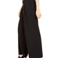 Alfani Women's Solid Wide Leg Wear To Work Pants Black Size Small