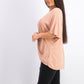 Style & Co Women's Pink V-Neck Twist-Front Top Size Large